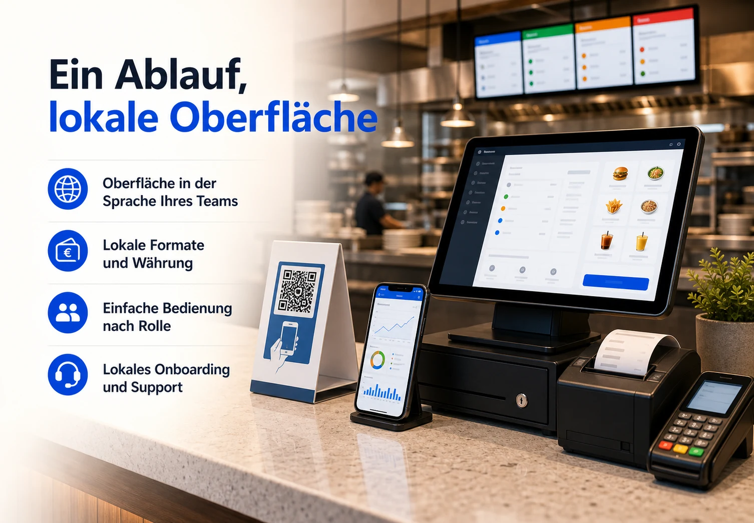 One workflow. Local interface.