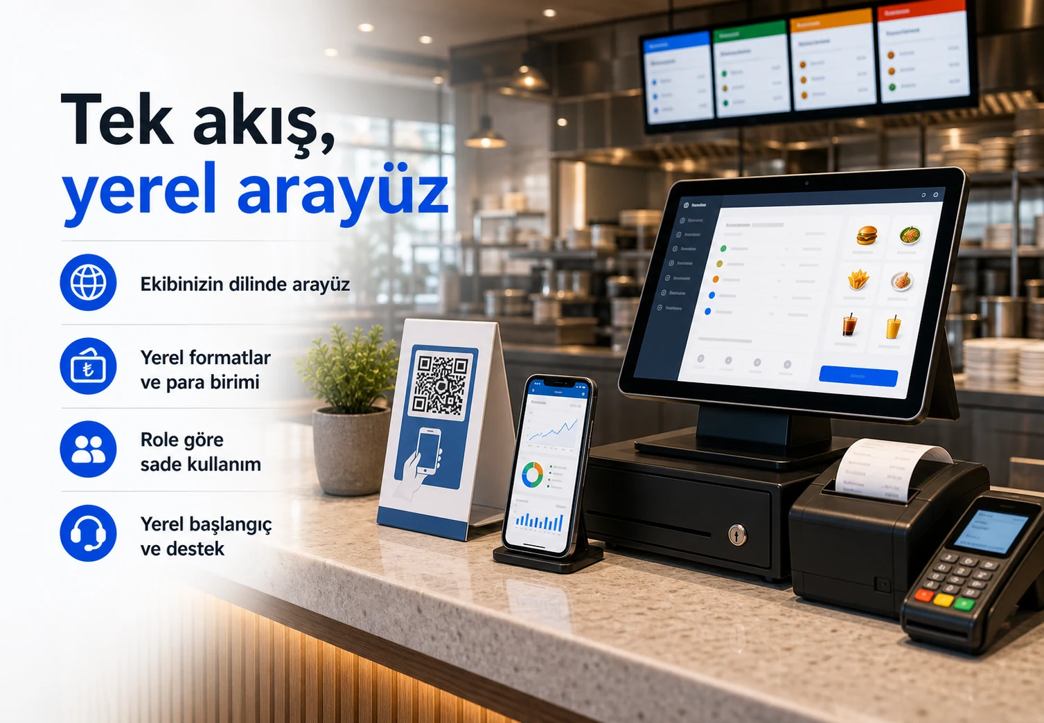 One workflow. Local interface.